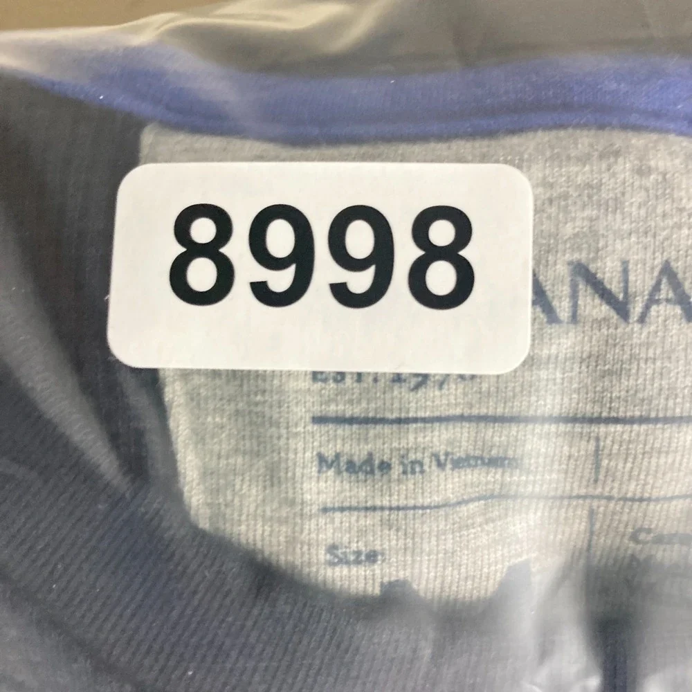 Banana Republic Thermal Waffle Knit Shirts Mens Medium Blue Lot of 2 Long Sleeve